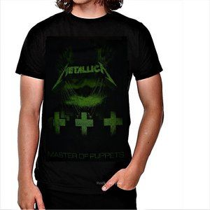 Metallica Master of Puppets thrash metal rock Official T-Shirt L NWT